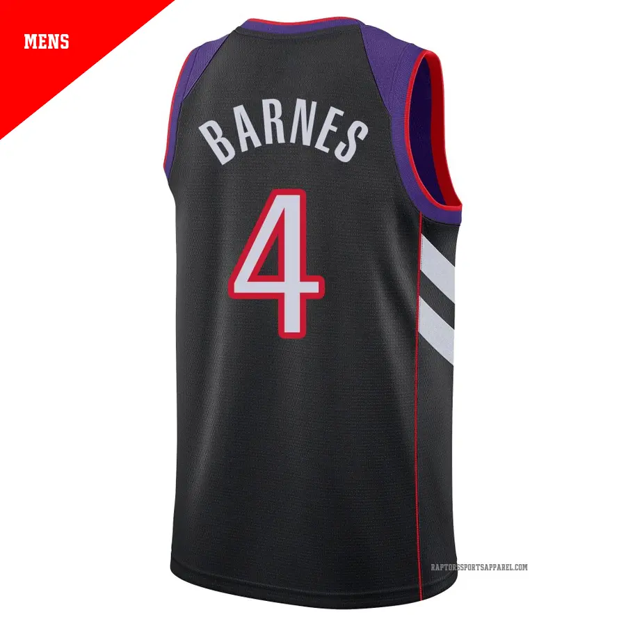 4 Men's Scottie Barnes Toronto Raptors 2024/25 Swingman